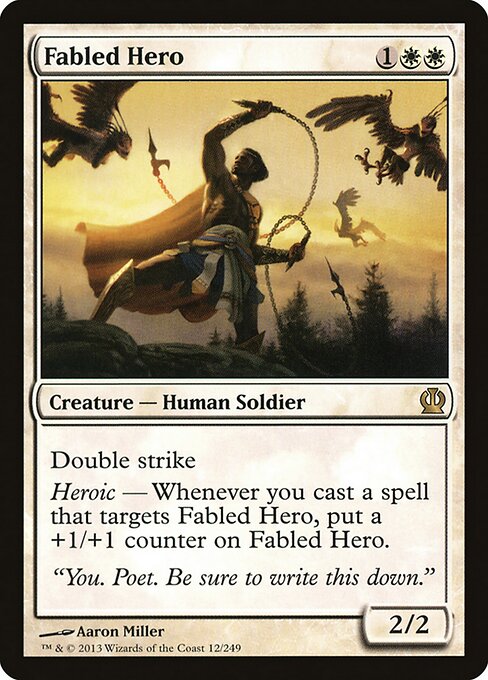 Fabled Hero – Theros (THS-12) Magic: The Gathering card | LC-REM-20260804-15339557192012-642d9a5c-5697-4747-adce-5a71bcf1c086
