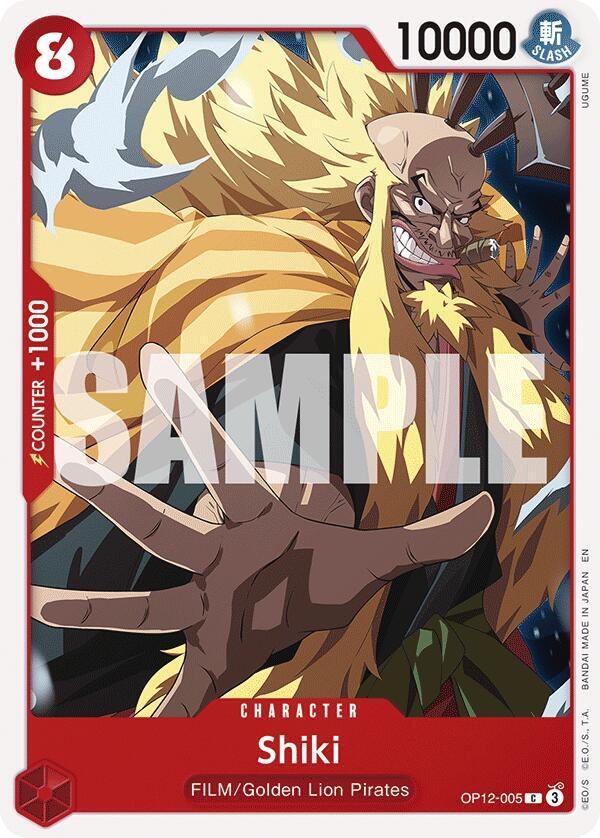 Shiki (OP12-005) - Legacy of the Master (Common) [OP12-005] — one-piece card