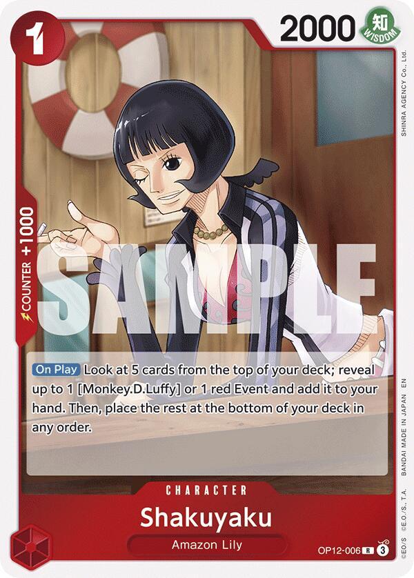 Shakuyaku (OP12-006) - Legacy of the Master (Rare) [OP12-006] — one-piece card