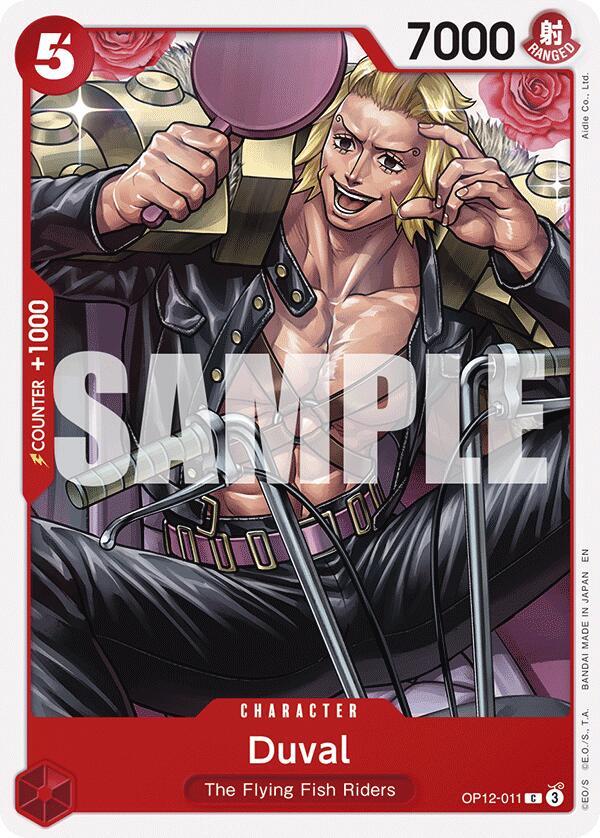 Duval (OP12-011) - Legacy of the Master (Common) [OP12-011] — one-piece card