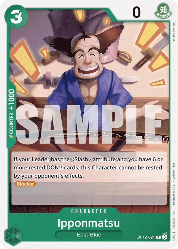 Ipponmatsu (OP12-021) - Legacy of the Master (Common) [OP12-021] — one-piece card