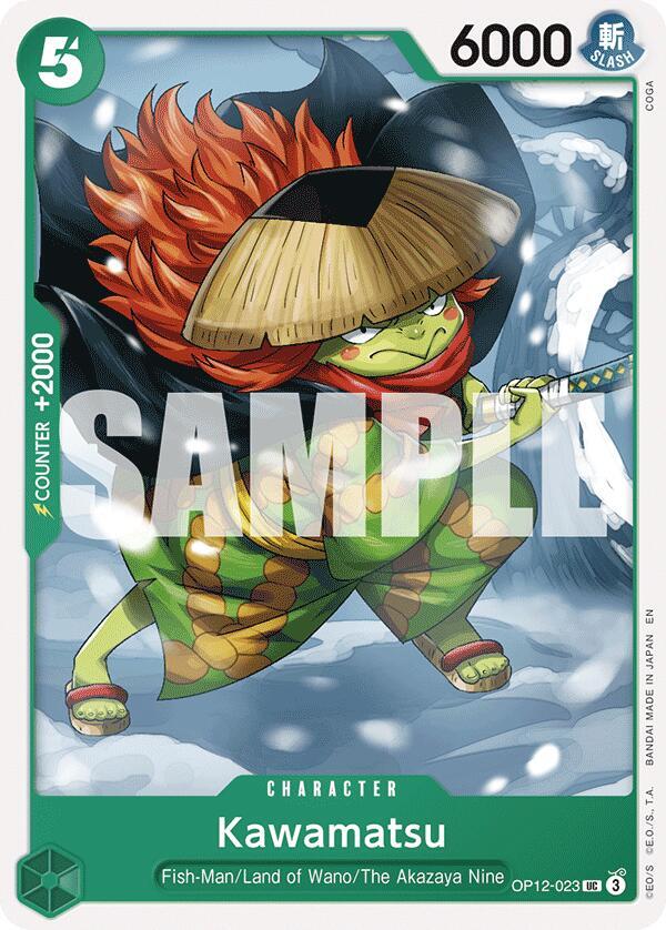 Kawamatsu (OP12-023) - Legacy of the Master (Uncommon) [OP12-023] — one-piece card Hauptbild