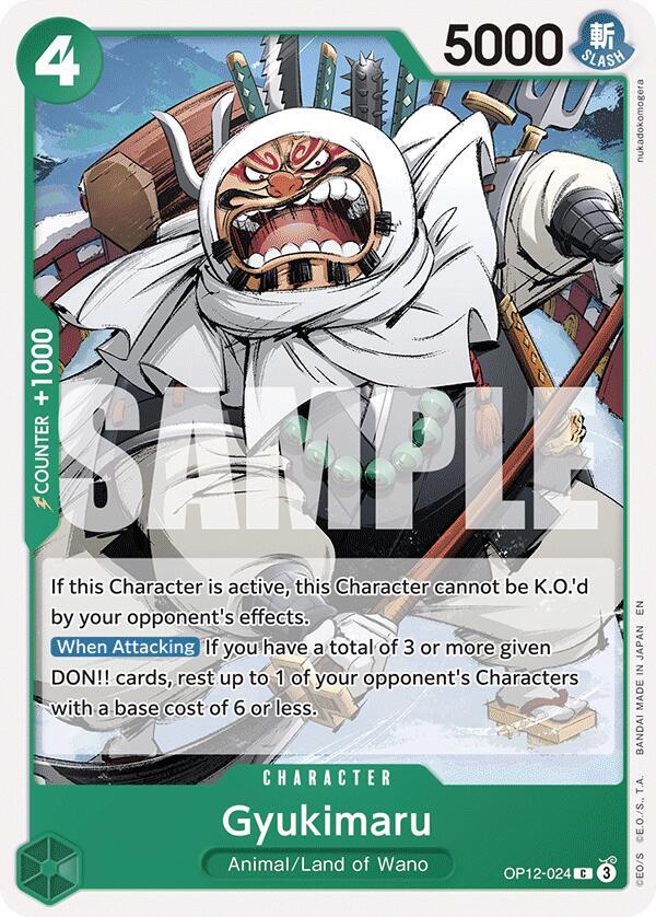 Gyukimaru (OP12-024) - Legacy of the Master (Common) [OP12-024] — one-piece card