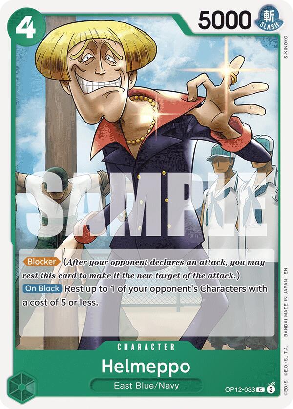 Helmeppo (OP12-033) - Legacy of the Master (Common) [OP12-033] — one-piece card