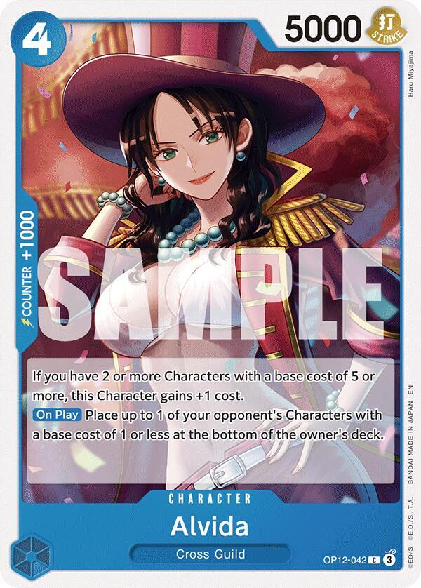 Alvida (OP12-042) - Legacy of the Master (Common) [OP12-042] — one-piece card Image principale du produit
