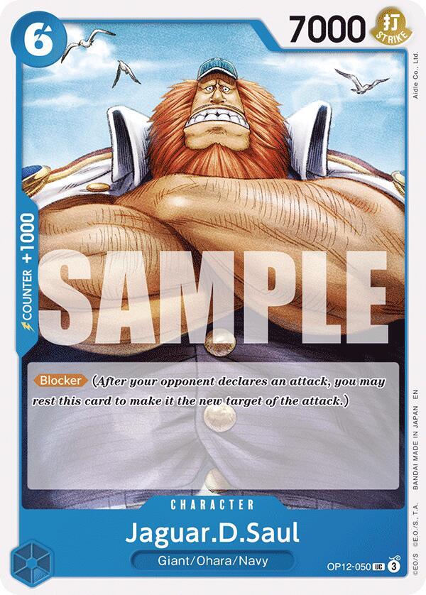 Jaguar.D.Saul (OP12-050) - Legacy of the Master (Uncommon) [OP12-050] — one-piece card