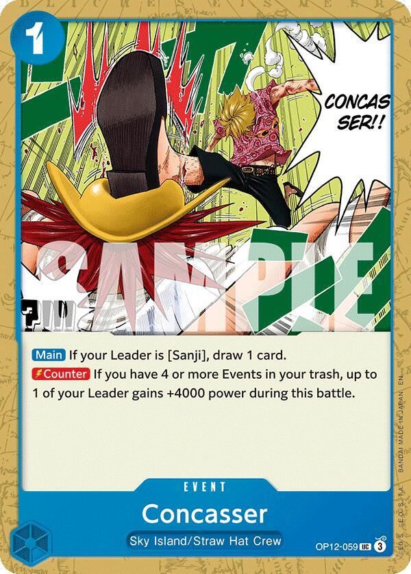 Concasser (OP12-059) - Legacy of the Master (Uncommon) [OP12-059] — one-piece card