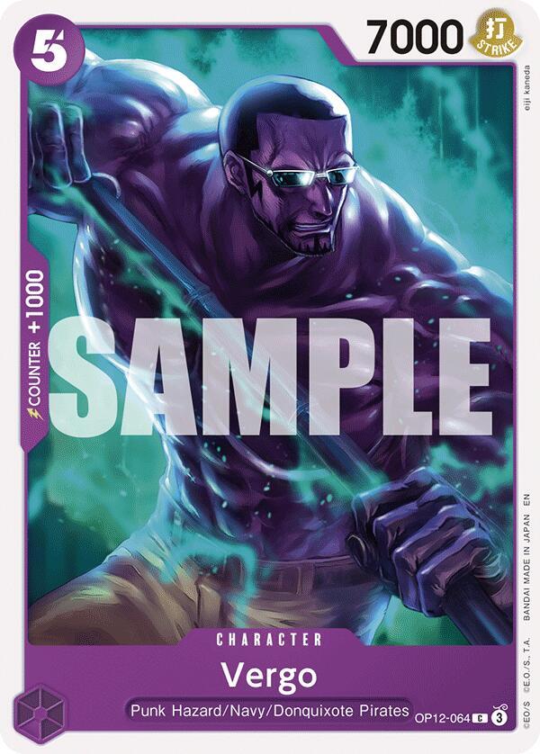 Vergo (OP12-064) - Legacy of the Master (Common) [OP12-064] — one-piece card