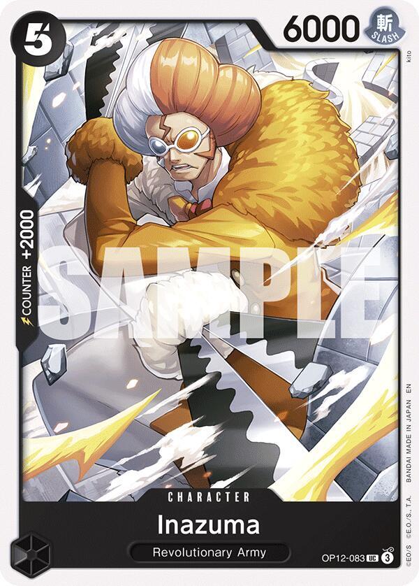 Inazuma (OP12-083) - Legacy of the Master (Uncommon) [OP12-083] — one-piece card Hoofdafbeelding