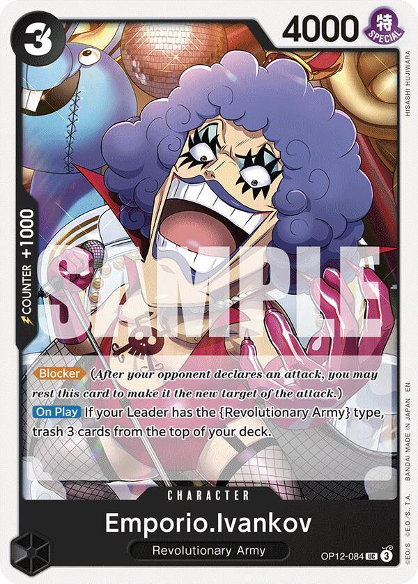 Emporio.Ivankov (OP12-084) - Legacy of the Master (Uncommon) [OP12-084] — one-piece card