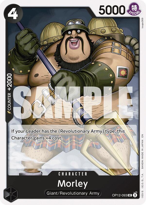 Morley (OP12-093) - Legacy of the Master (Uncommon) [OP12-093] — one-piece card Hoofdafbeelding