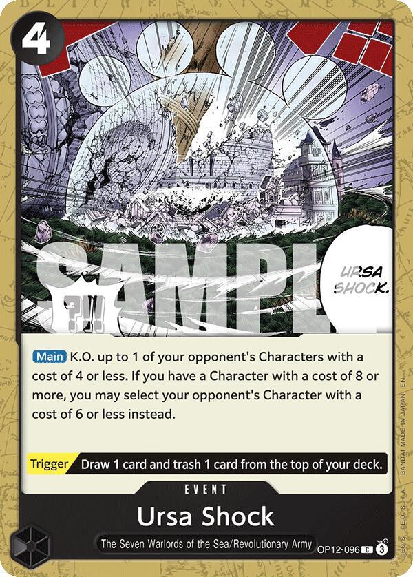Ursa Shock (OP12-096) - Legacy of the Master (Common) [OP12-096] — one-piece card
