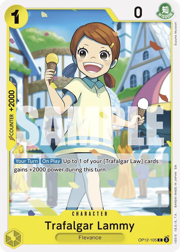 Trafalgar Lammy (OP12-105) - Legacy of the Master (Common) [OP12-105] — one-piece card
