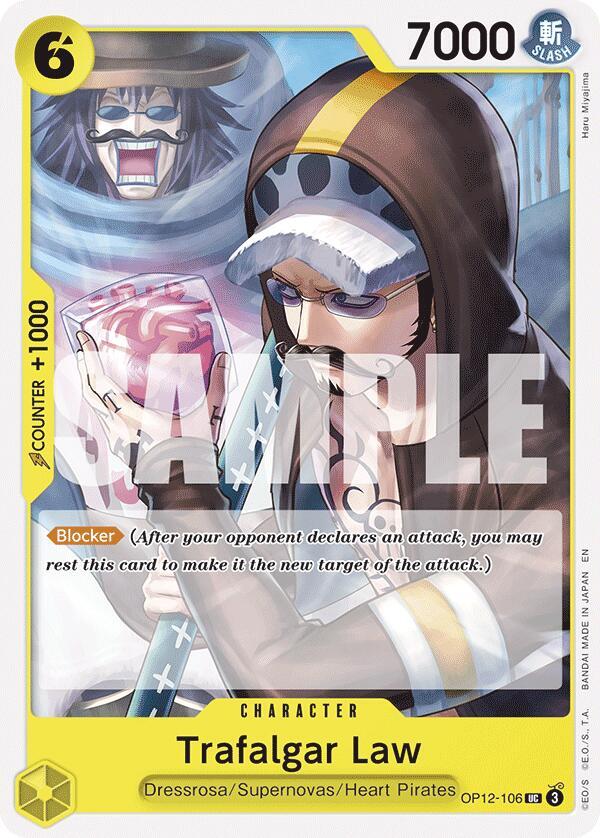 Trafalgar Law (OP12-106) - Legacy of the Master (Uncommon) [OP12-106] — one-piece card Hauptbild