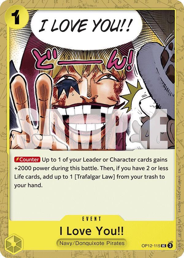 I Love You!! (OP12-115) - Legacy of the Master (Uncommon) [OP12-115] — one-piece card