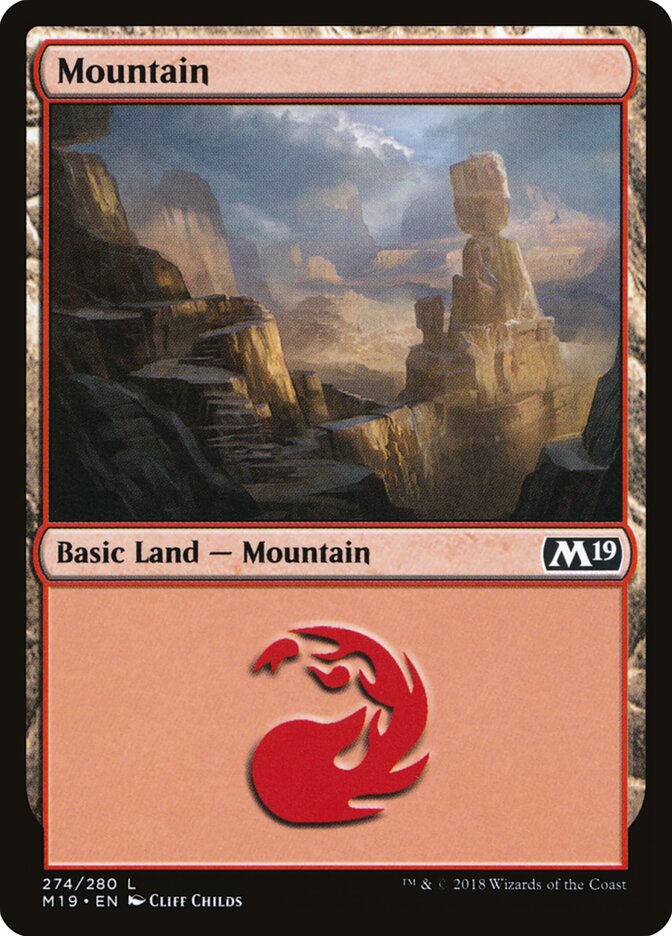 Mountain (V.2) - Core 2019 (Land) [M19-274]