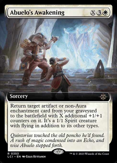 Abuelo's Awakening – The Lost Caverns of Ixalan (LCI-353) Magic: The Gathering card | LC-REM-20260804-15393070514508-647d2fe5-674d-4b3d-b658-ae6901e8044f