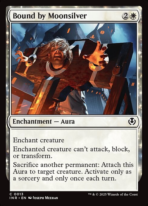 Bound by Moonsilver – Innistrad Remastered (INR-13) Magic: The Gathering card Hoofdafbeelding