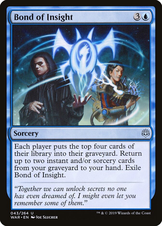 Bond of Insight - War of the Spark (Uncommon) [WAR-43]