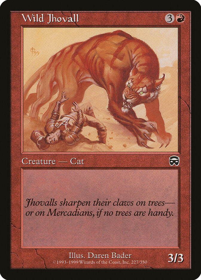 Wild Jhovall - Mercadian Masques (Common) [MMQ-227]