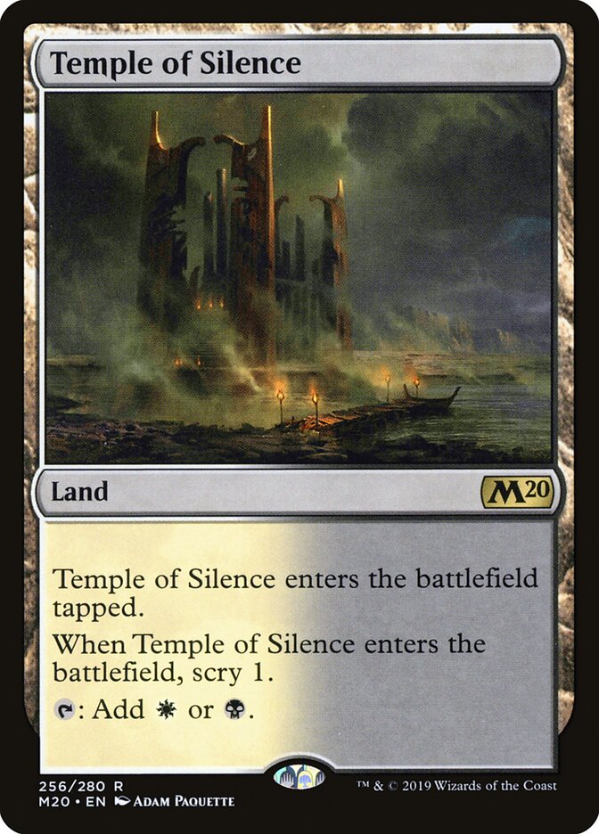 Temple of Silence - Core 2020 (Rare) [M20-256] Hoofdafbeelding