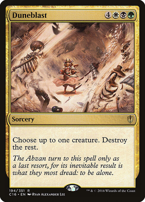 Duneblast – Commander 2016 (C16-194) Magic: The Gathering card