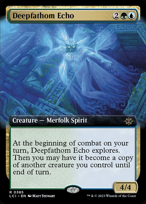 Deepfathom Echo – The Lost Caverns of Ixalan (LCI-385) Magic: The Gathering card | LC-REM-20260804-15393069564236-64d78301-333a-428e-9af9-588a103cc527 Hauptbild