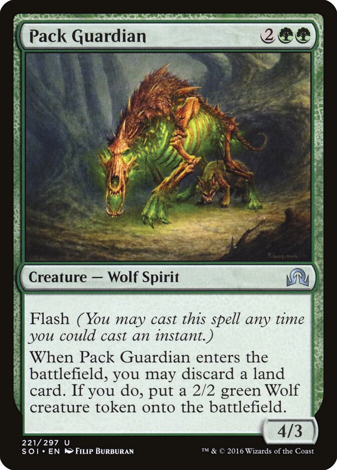 Pack Guardian - Shadows over Innistrad (Uncommon) [SOI-221] Hauptbild