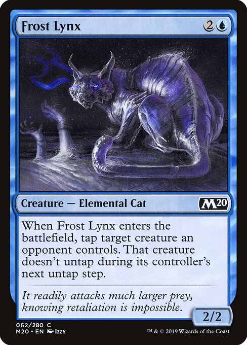 Frost Lynx – Core Set 2020 (M20-62) Magic: The Gathering card | LC-REM-20260804-15376340746572-64e1a5af-442f-4fcf-be99-6f62176be36c