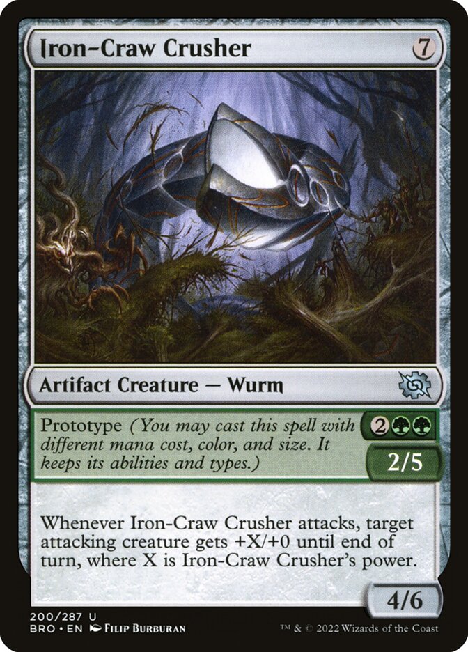 Iron-Craw Crusher - The Brothers' War (Uncommon) [BRO-200]