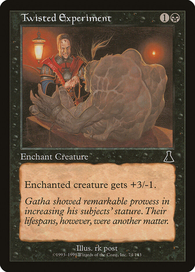 Magic-kaart Twisted Experiment UDS-74 uit Urza's Destiny (Common) Immagine principale del prodotto