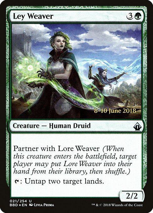 Ley Weaver – Battlebond Promos (PBBD-21s) Magic: The Gathering card | LC-REM-20260804-15339605590348-64fad61c-4bca-4d61-a59c-7d752bc373fa Imagen principal del producto