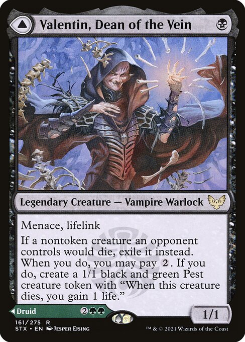 Valentin, Dean of the Vein // Lisette, Dean of the Root – Strixhaven: School of Mages (STX-161) Magic: The Gathering card | LC-REM-20260804-15150817313100-65008352-bc7e-40b2-a832-b46813e5dc4c