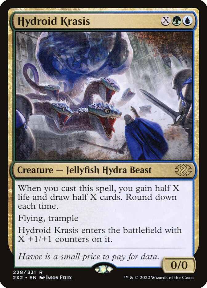 Hydroid Krasis - Double Masters 2022 (Rare) [2X2-228]