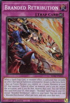 Branded Retribution - Structure Deck: Albaz Strike (Super Rare) [SDAZ-032] Main image