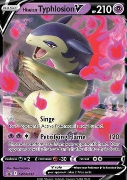 Hisuian Typhlosion V - SWSH Black Star Promos (Promo) [SWSH-237] Imagen principal del producto