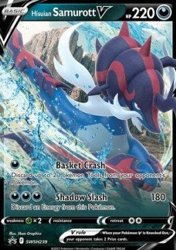 Hisuian Samurott V - SWSH Black Star Promos (Promo) [SWSH-239] Imagen principal del producto