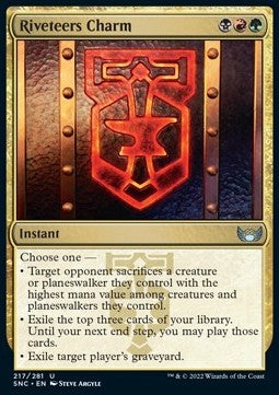 Riveteers Charm - Streets of New Capenna (Uncommon) [SNC-217] Imagen principal del producto