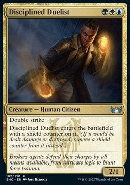 Disciplined Duelist - Streets of New Capenna (Uncommon) [SNC-182] Imagen principal del producto