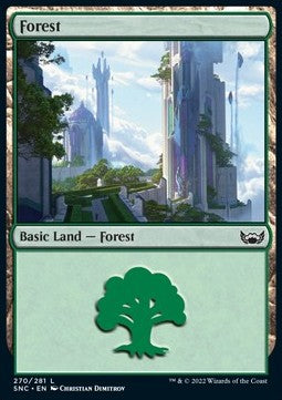 Forest (V.3) - Streets of New Capenna (Land) [SNC-270] Imagen principal del producto