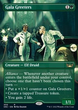 Gala Greeters (V.2) - Streets of New Capenna: Extras (Rare) [XSNC-450] Imagen principal del producto