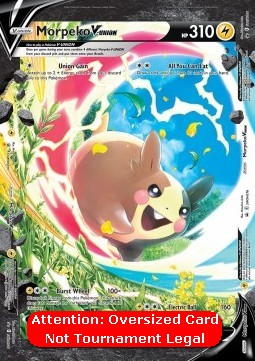 Morpeko V-UNION - SWSH Black Star Promos (Oversized) [SWSH-215] Imagen principal del producto