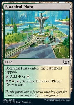 Botanical Plaza - Streets of New Capenna (Common) [SNC-247] Imagen principal del producto