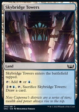 Skybridge Towers - Streets of New Capenna (Common) [SNC-256] Hauptbild