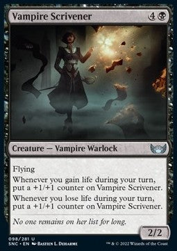 Vampire Scrivener - Streets of New Capenna (Uncommon) [SNC-98] Hauptbild