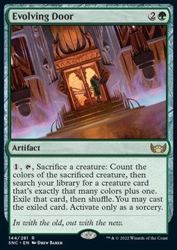 Evolving Door - Streets of New Capenna (Rare) [SNC-144] Hover Image