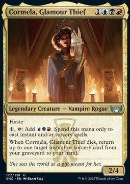 Cormela, Glamour Thief - Streets of New Capenna (Uncommon) [SNC-177] Imagen principal del producto