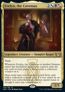 Evelyn, the Covetous - Streets of New Capenna (Rare) [SNC-184]