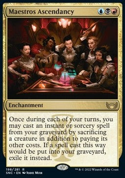 Maestros Ascendancy - Streets of New Capenna (Rare) [SNC-198] Immagine principale del prodotto