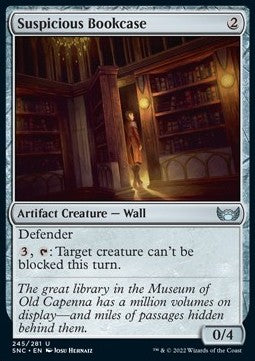 Suspicious Bookcase - Streets of New Capenna (Uncommon) [SNC-245] Imagen principal del producto